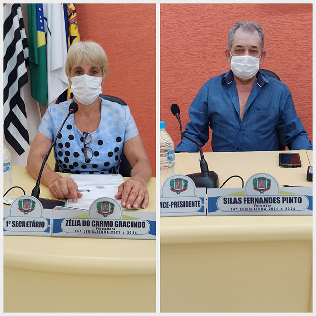 Vereadores Zélia Protetora dos animais e Silas da Sadia
